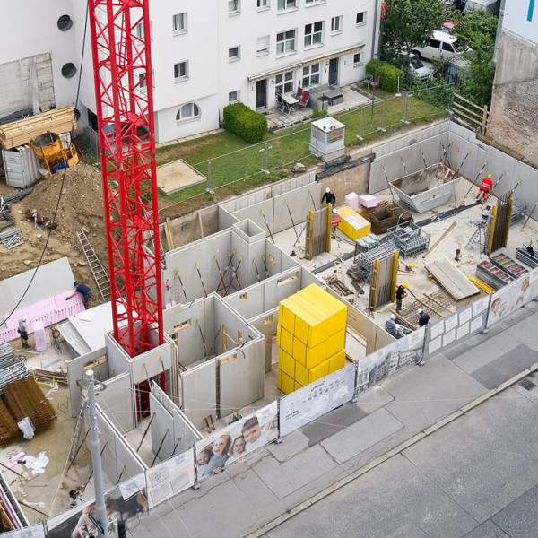 Luftaufnahme Kellergeschoss